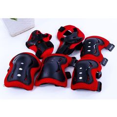 Bộ bảo vệ tay chân cho bé - 6 món tinh tế chống trượt, bảo vệ khi chơi xe đạp, trượt patin - Phù hợp cho trẻ 2-10 tuổi