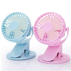 Quạt Tích Điện Kẹp Đa Năng 360 Độ cho Bàn Học, Nôi Bé và Xe Hơi - 3 Tốc Độ Gió, Thời Gian Sử Dụng 60h
