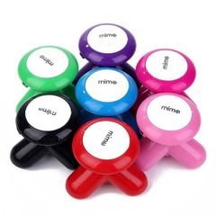 Máy Massage Mini Cầm Tay 3 Đầu - Thiết Bị Massage Trị Liệu Hỗ Trợ Giải Tỏa Mệt Mỏi, Quà Tặng Ý Nghĩa Cho Người Thân