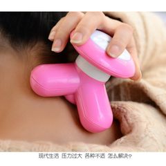 Máy Massage Mini Cầm Tay 3 Đầu - Thiết Bị Massage Trị Liệu Hỗ Trợ Giải Tỏa Mệt Mỏi, Quà Tặng Ý Nghĩa Cho Người Thân