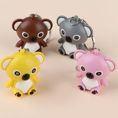 Móc Khóa Gấu Koala Phát Sáng Đèn LED Có Âm Thanh - Phụ Kiện Độc Đáo 3 Trong 1, Đèn Pin và Giải Trí Cho Người Yêu Thú Cưng