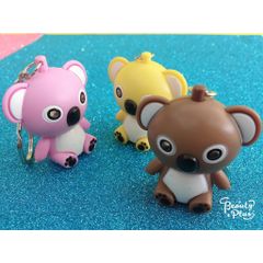Móc Khóa Gấu Koala Phát Sáng Đèn LED Có Âm Thanh - Phụ Kiện Độc Đáo 3 Trong 1, Đèn Pin và Giải Trí Cho Người Yêu Thú Cưng