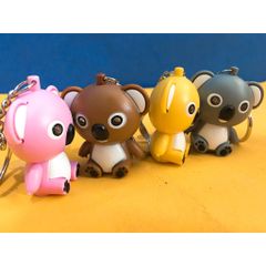 Móc Khóa Gấu Koala Phát Sáng Đèn LED Có Âm Thanh - Phụ Kiện Độc Đáo 3 Trong 1, Đèn Pin và Giải Trí Cho Người Yêu Thú Cưng