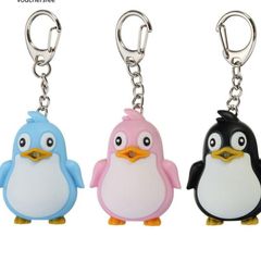 Móc Khóa Chim Cánh Cụt Đèn LED Đáng Yêu - Phát Sáng, Âm Thanh Vui Nhộn, Quà Tặng Dễ Thương cho Người Yêu Thích Động Vật