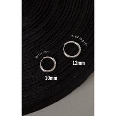 Khuyên Tai Titan Dày 2.5mm Không Gỉ Unisex - Phụ Kiện Hàn Quốc Cá Tính, Độc Đáo, Phù Hợp Mọi Trang Phục