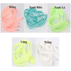 Dây Giày Dạ Quang Phát Sáng - 5 Màu Sắc Đa Dạng (Hồng, Xanh Biển, Xanh Lá, Vàng, Trắng) - Kích Thước 80CM/70CM/60CM