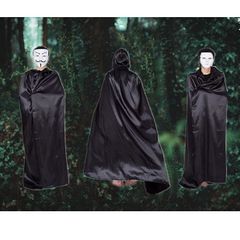 Trang phục Hóa Trang Thần Chết Cao Cấp Halloween - Bộ Quần Áo Ma Phong Cách Châu Âu Dành Cho Nam Nữ Kèm Mặt Nạ và Găng Tay