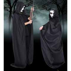 Trang phục Hóa Trang Thần Chết Cao Cấp Halloween - Bộ Quần Áo Ma Phong Cách Châu Âu Dành Cho Nam Nữ Kèm Mặt Nạ và Găng Tay