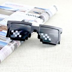 Kính Mát Thug Life Gọng Vuông Lớn Cực Chất - Thời Trang Đen Đẹp Dành Cho Nam Nữ, Lọc Nắng, Bảo Vệ Mắt