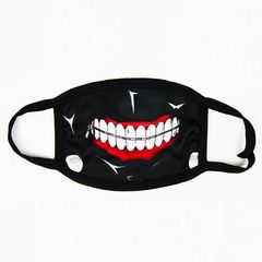 Khẩu Trang Tokyo Ghoul Kaneki Ken - Anime Chibi In Hình, Quà Tặng Dành Cho Fan Phim Hoạt Hình Nhật Bản