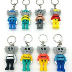 Móc Khóa Kaws Seasame Street - Móc Khóa Nhân Vật Hàn Quốc Dễ Thương, Quà Tặng Lưu Niệm, Phong Cách Hypebeast