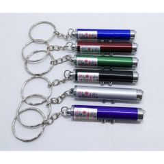 Móc Khóa Đèn Pin Laze Đa Năng - Bộ Phụ Kiện Tiện Ích Có Đèn LED, Laser Dễ Dàng Mang Theo, Phù Hợp Cho Thuyết Trình và Sử Dụng Hằng Ngày