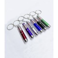 Móc Khóa Đèn Pin Laze Đa Năng - Bộ Phụ Kiện Tiện Ích Có Đèn LED, Laser Dễ Dàng Mang Theo, Phù Hợp Cho Thuyết Trình và Sử Dụng Hằng Ngày