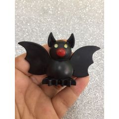 Móc Khóa Hình Con Dơi Đèn LED Phát Sáng và Có Nhạc - Phụ Kiện Độc Đáo Cho Fan Hâm Mộ Halloween