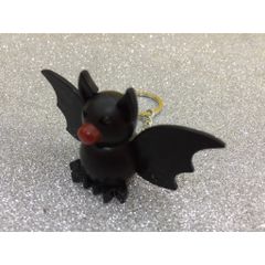 Móc Khóa Hình Con Dơi Đèn LED Phát Sáng và Có Nhạc - Phụ Kiện Độc Đáo Cho Fan Hâm Mộ Halloween