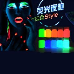 Sơn Dạ Quang 20g - Phát Sáng Mạnh Cho Bodypainting, Trang Trí, Vẽ Mặt, DIY - 9 Màu Sắc Độc Đáo, Sử Dụng Dễ Dàng