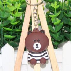 Móc Khóa Gấu Brown Dễ Thương - Móc Khóa Thỏ Cony Độc Đáo, Phụ Kiện Thời Trang Ngộ Nghĩnh