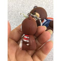 Móc Khóa Gấu Brown Dễ Thương - Móc Khóa Thỏ Cony Độc Đáo, Phụ Kiện Thời Trang Ngộ Nghĩnh