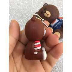 Móc Khóa Gấu Brown Dễ Thương - Móc Khóa Thỏ Cony Độc Đáo, Phụ Kiện Thời Trang Ngộ Nghĩnh