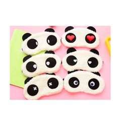 Bịt Mắt Ngủ Gấu Trúc Panda Dễ Thương - Phụ Kiện Chống Lạnh Mùa Đông, Dây Thun Co Dãn Tiện Lợi, Gợi Ý Quà Tặng Thú Vị