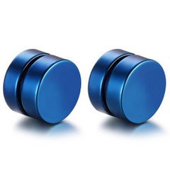 Khuyên Tai Nam Châm Thép Không Gỉ 8mm Dày - Trang Sức Thời Trang Cho Nam - Phong Cách Hipster, Dễ Dàng Đeo