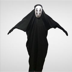 Bộ Đồ Hóa Trang Kaonashi Ma Vô Diện từ Spirited Away - Set Cosplay Cho Trẻ Em và Người Lớn, Đầy Đủ Kích Cỡ 115 đến XL