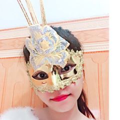 Mặt Nạ Bướm Nửa Mặt Halloween - Phụ Kiện Cosplay Thiết Kế Dễ Thương Cho Tiệc Hóa Trang