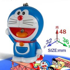 Móc Khóa Doremon Phát Sáng LED Có Âm Thanh - Móc Khóa Đèn Pin 3 Trong 1 Độc Đáo Và Dễ Thương