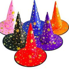Mũ Phù Thủy Hóa Trang Halloween - Mẫu Gấp Gọn Đáng Yêu Cho Bé - Phụ Kiện Giáng Sinh Thú Vị