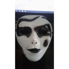 Mặt Nạ Jabbawockeez Họa Tiết Trắng Đen - Mặt Nạ Vẽ Giọt Nước Độc Đáo Cho Halloween và Hóa Trang