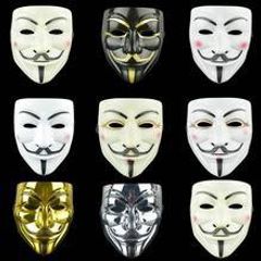 Mặt Nạ Hacker Vàng Bạc Cao Cấp - Phụ Kiện Thời Trang Độc Đáo và Sang Trọng - Giao Hàng Miễn Phí Từ 20K