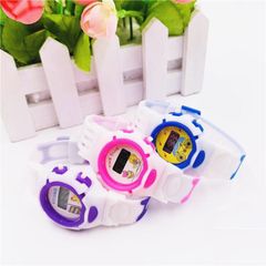 Đồng Hồ Điện Tử Trẻ Em TIME CLUE Sport Hoạt Hình Ngộ Nghĩnh - Chất Liệu Nhựa, Mặt 32mm, Bảo Hành 6 Tháng