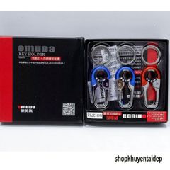 Móc Khóa Cao Cấp OMUDA 3754 - Màu Cam Thanh Lịch & Xanh Hi Vọng, Chắc Chắn Chống Gỉ, Thời Trang Phụ Kiện Ô Tô & Xe Máy