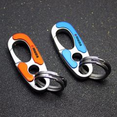 Móc Khóa Cao Cấp OMUDA 3754 - Màu Cam Thanh Lịch & Xanh Hi Vọng, Chắc Chắn Chống Gỉ, Thời Trang Phụ Kiện Ô Tô & Xe Máy