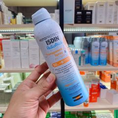 Xịt Chống Nắng Trong Suốt Cho Bé Isdin Pediatrics Wet Skin SPF50+ 250ml - Phù hợp cho trẻ từ 3 tuổi, không vệt trắng, chống nước hiệu quả