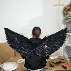 Cánh Thiên Thần Trắng Bằng Lông Vũ - Đạo Cụ Chụp Ảnh Xinh Xắn Dành Cho Trẻ Sơ Sinh, Quà Tặng Bé Trai Bé Gái