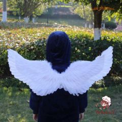 Bộ Cánh Thiên Thần Trắng Cho Bé - Trang Phục Chụp Ảnh Đáng Yêu, Cosplay Thiên Thần, Chất Liệu Lông Mịn, Bền Đẹp