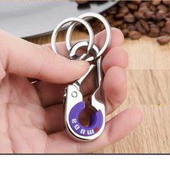Móc Khóa Inox Cao Cấp OMUDA - Phụ Kiện Thời Trang Nam Sang Trọng, Chống Gỉ Sét, Hộp Quà Tặng Sang Trọng