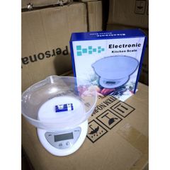 Cân Điện Tử Mini Có Tô 5kg - Cân Nhà Bếp Tiện Lợi, Độ Chính Xác Cao, Thiết Kế Đẹp, Phù Hợp Làm Bánh, Rau, Củ Quả