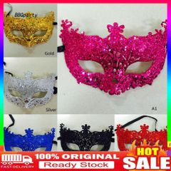 Mặt nạ hóa trang sang trọng cho nữ - Phụ kiện tiệc Halloween, lễ hội, masquerade, chất lượng cao, thiết kế lấp lánh