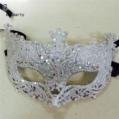 Mặt nạ hóa trang sang trọng cho nữ - Phụ kiện tiệc Halloween, lễ hội, masquerade, chất lượng cao, thiết kế lấp lánh