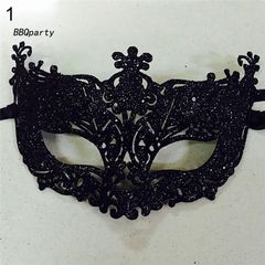 Mặt nạ hóa trang sang trọng cho nữ - Phụ kiện tiệc Halloween, lễ hội, masquerade, chất lượng cao, thiết kế lấp lánh
