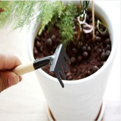 Bộ Cuốc Xẻng Làm Vườn Mini 3 Món - Dụng Cụ Vườn Đẹp, Chất Lượng Cao, Phù Hợp Cho Người Yêu Thích Làm Vườn