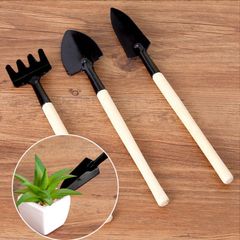 Bộ Cuốc Xẻng Làm Vườn Mini 3 Món - Dụng Cụ Vườn Đẹp, Chất Lượng Cao, Phù Hợp Cho Người Yêu Thích Làm Vườn