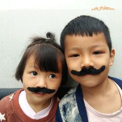Set 12 Râu Giả Sang Trọng Dành Cho Nam - Bộ 6 Phong Cách Hóa Trang Độc Đáo Thích Hợp Cho Tiệc Tùng và Sự Kiện