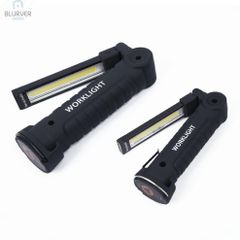 Đèn Pin LED COB Chống Thấm Nước IP65, Xoay 360° với Nam Châm và Móc Treo - Đèn Tiện Lợi cho Cắm Trại, Đi Bộ Đường Dài, Sửa Chữa
