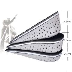 Miếng Lót Giày Tăng Chiều Cao EVA Cho Nam Nữ - Giày Với Đệm Tăng Chiều Cao 2.3cm, 3.3cm, 4.3cm, Phù Hợp Mọi Giới Tính