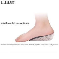 Miếng Lót Giày Tăng Chiều Cao EVA Cho Nam Nữ - Giày Với Đệm Tăng Chiều Cao 2.3cm, 3.3cm, 4.3cm, Phù Hợp Mọi Giới Tính