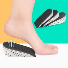 Miếng Lót Giày Tăng Chiều Cao EVA Cho Nam Nữ - Giày Với Đệm Tăng Chiều Cao 2.3cm, 3.3cm, 4.3cm, Phù Hợp Mọi Giới Tính