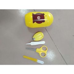 Bộ Dụng Cụ Cắt Móng Tay Cho Trẻ Em - 4 Chi Tiết Hộp Hình Thú Dễ Thương - An Toàn, Gọn Nhẹ, Thích Hợp Cho Bé Sơ Sinh